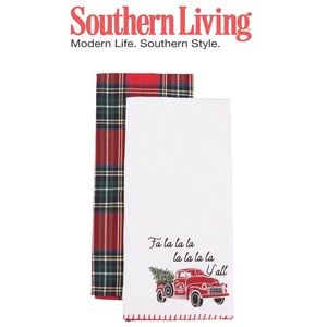 Southern Living Christmas Tea Towel Set